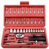 TRENDLER 46pcs Combo Tools Repair Box for Spanner Force Kit Hand Tool Kit  (46 Tools)