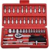 ADP TRADERS PAPU 46 Pieces Spanner Socket Combination Tool Kit & Screwdriver Set, Wrench Hand Tool Kit  (46 Tools)
