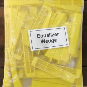 Viny hardwre Professional Equalizer Wedge for Tile Leveling System – Pack of 50 Tile Leveling System Wedges (Yellow)-Professional Floor Tiles Non-magnetic Line Level  (8.5 cm)