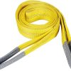 HARRISON LIFTING BELT WEBBING SLINGS POLYESTER FLAT (3 TON -1 MTR) HARRISON Tool Belt  (Yellow)